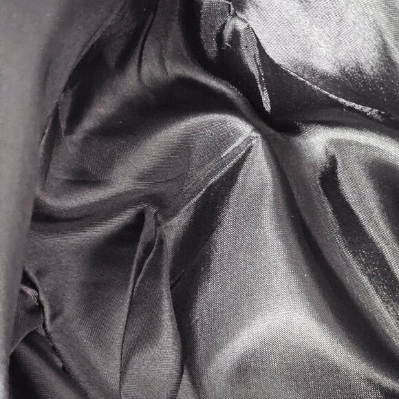 Pendleton Virgin Wool Single Breasted Lined Black Blazer Suit Jacket - Picture 8 of 8